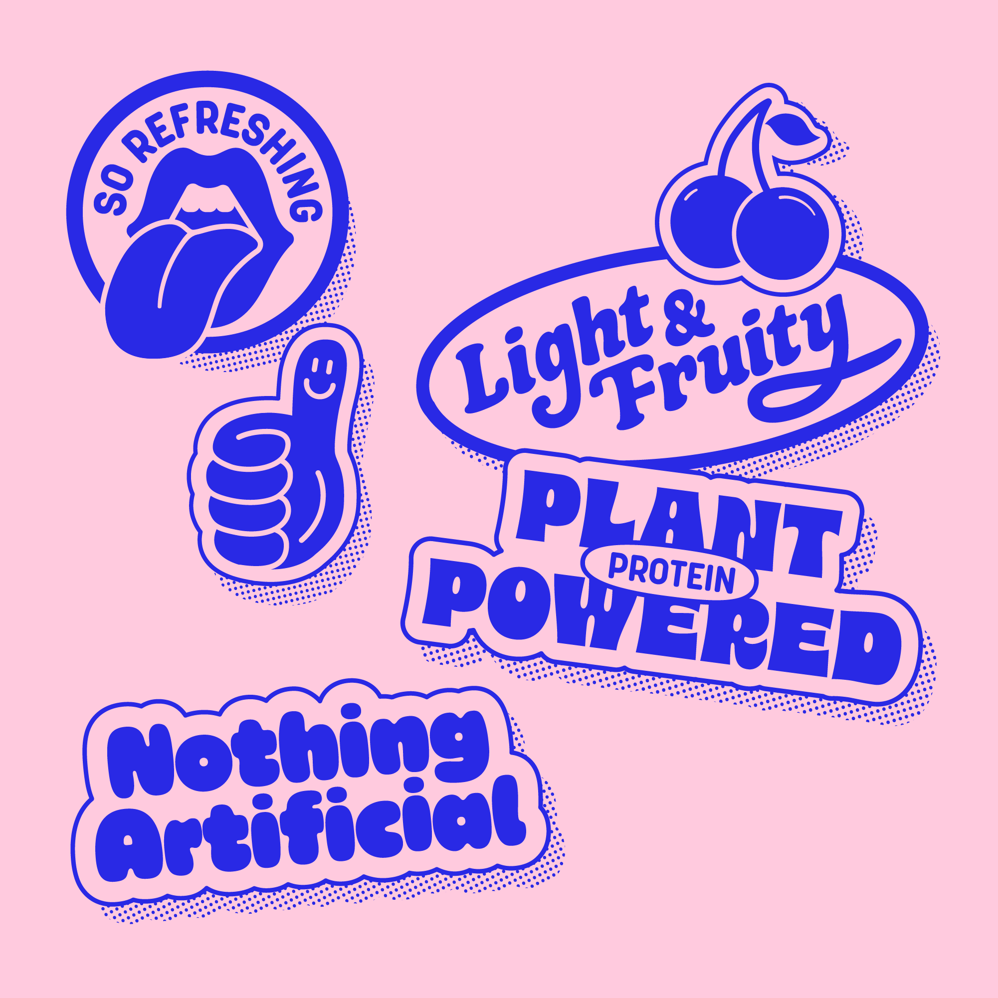 Sour Cherry Blackcurrant Protein Soda