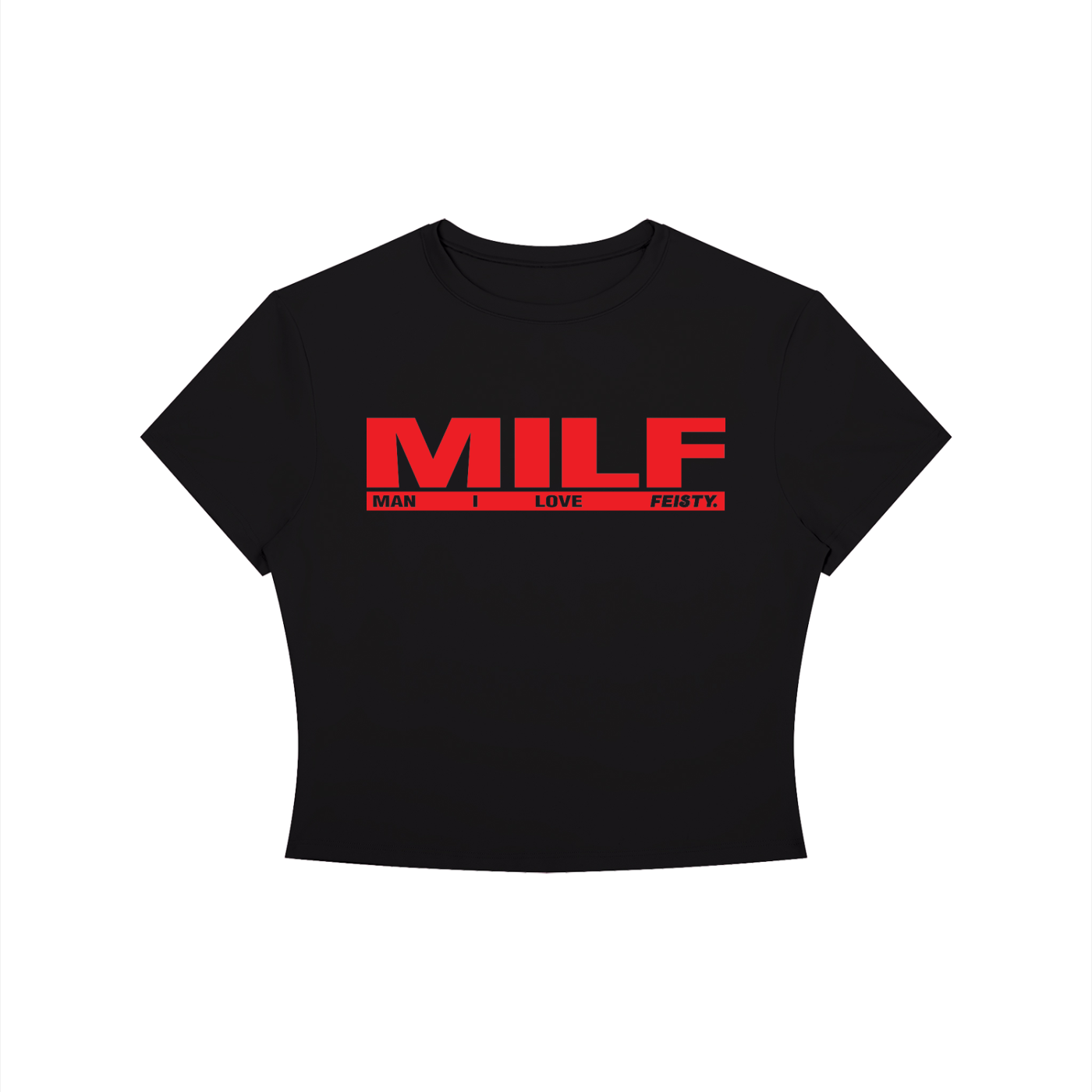 Women's Crewneck Crop T-Shirt