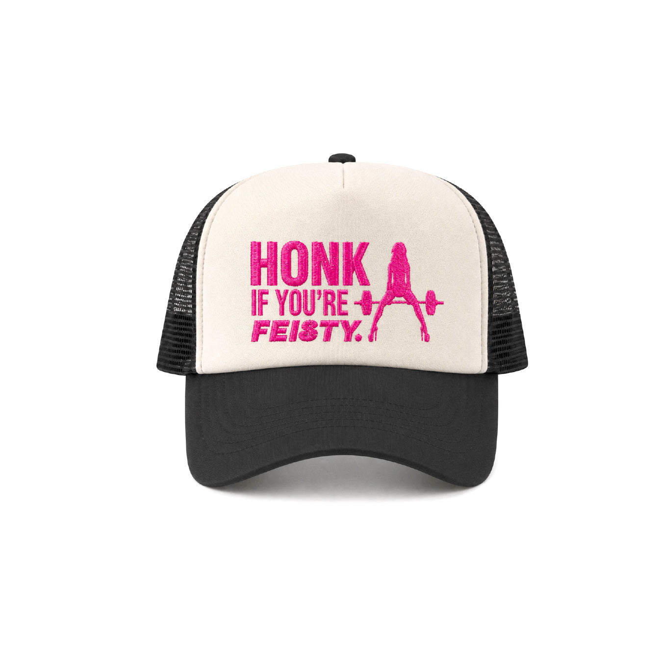 Honk If You're Feisty Trucker Cap
