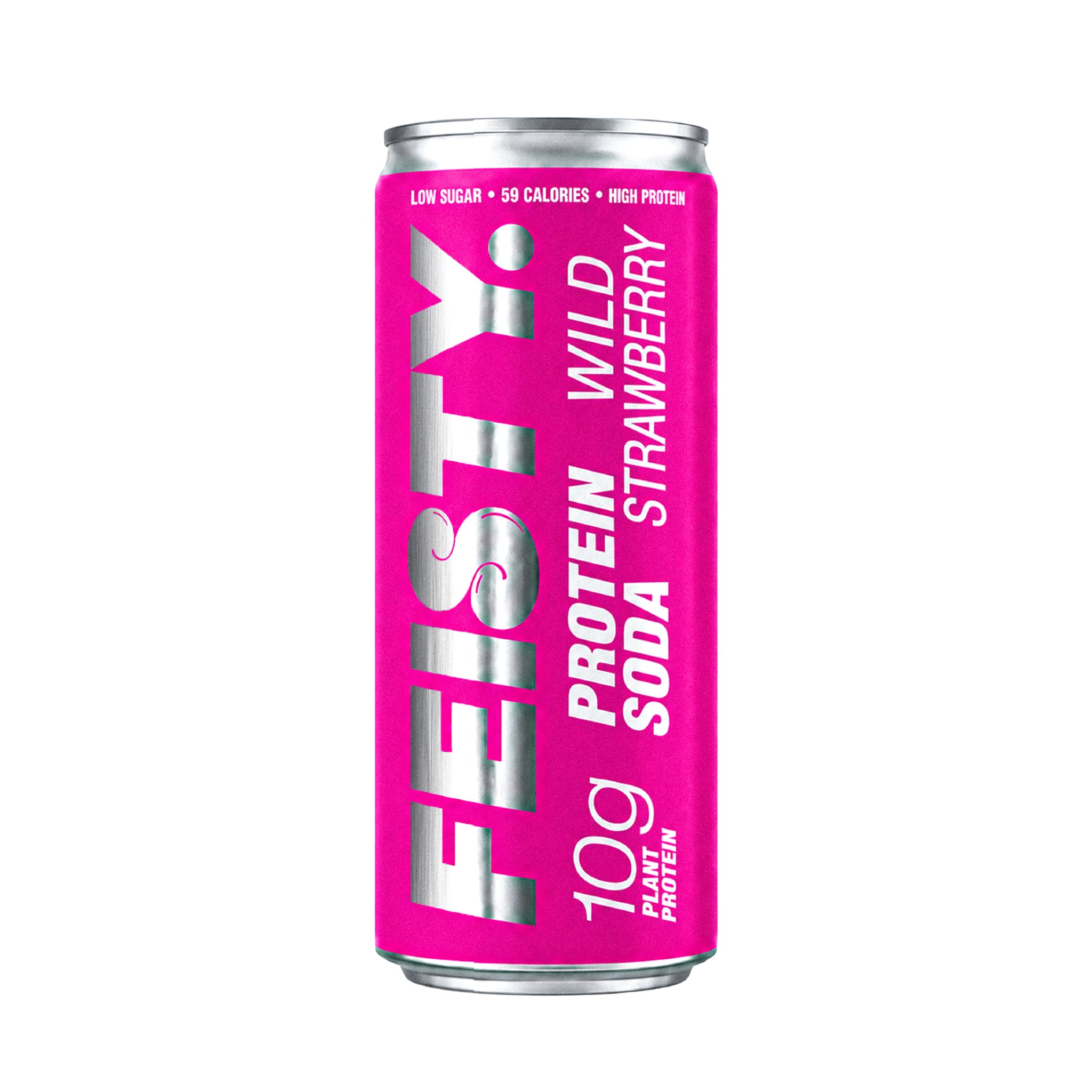 Wild Strawberry Protein Soda